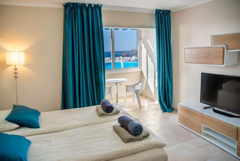 First line ocean view studio Puerto de Santiago  Zewnętrze zdjęcie