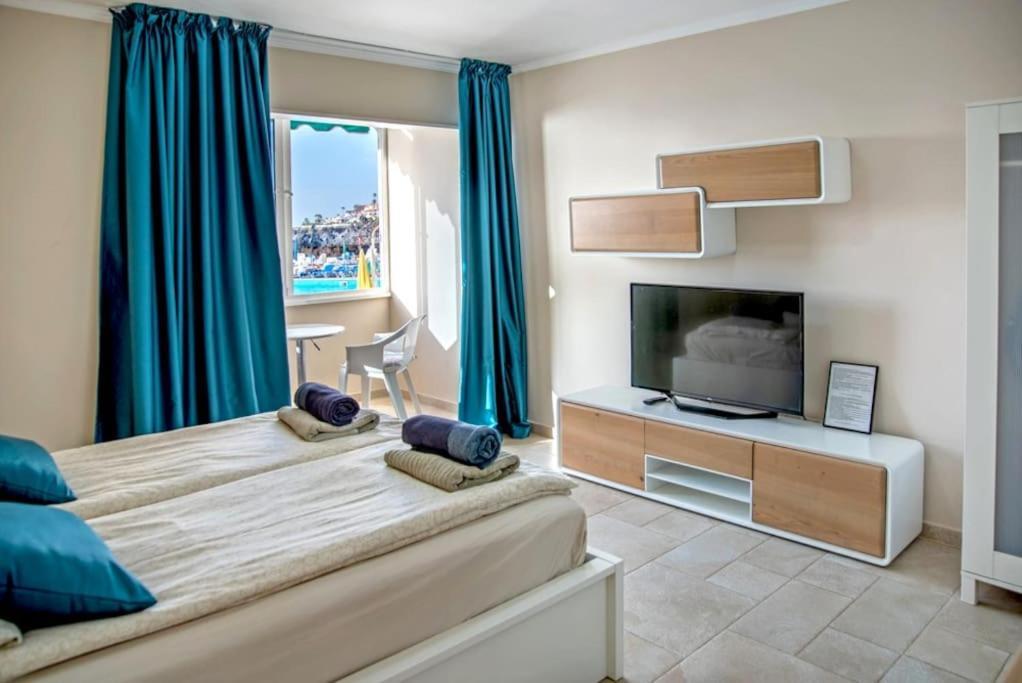 First line ocean view studio Puerto de Santiago  Zewnętrze zdjęcie